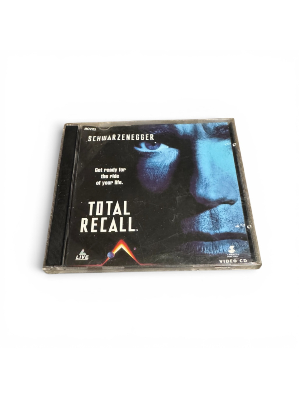 Total Recall CD-i Movie Arnold Schwarzenegger 1990 VCD